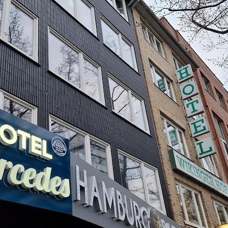 Hotel Mercedes/Centrum Гамбург Экстерьер фото
