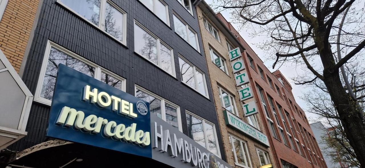 Hotel Mercedes/Centrum Гамбург Экстерьер фото